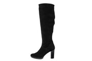 Stivale con tacco Donna in Pelle Nero